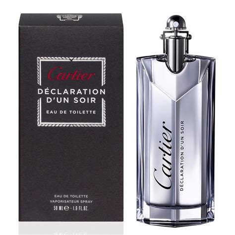 cartier declaration du soir cologne|cartier declaration essence 100ml.